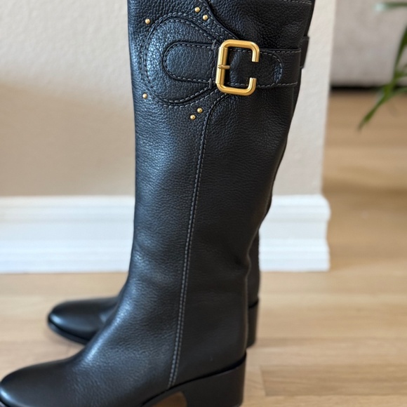 Chloe Shoes - Chloe Prince Black Riding boot size 37.5 (7)